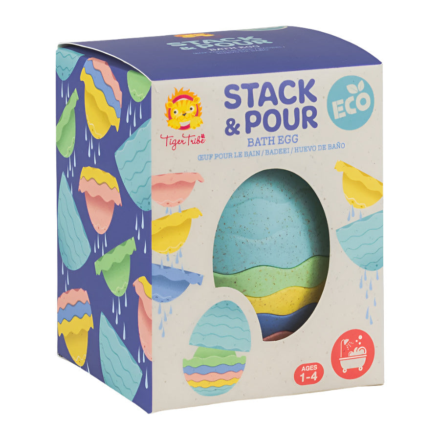 Stack & Pour Bath Egg - Eco