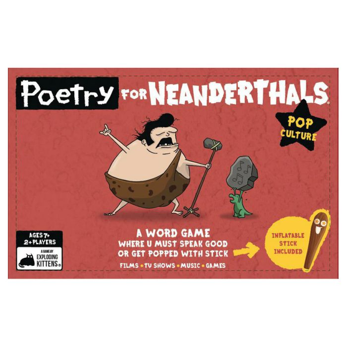 Poetry For Neanderthals - Pop Culture Edition