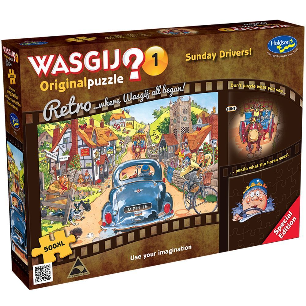 Sunday Drivers - Original Puzzle 1