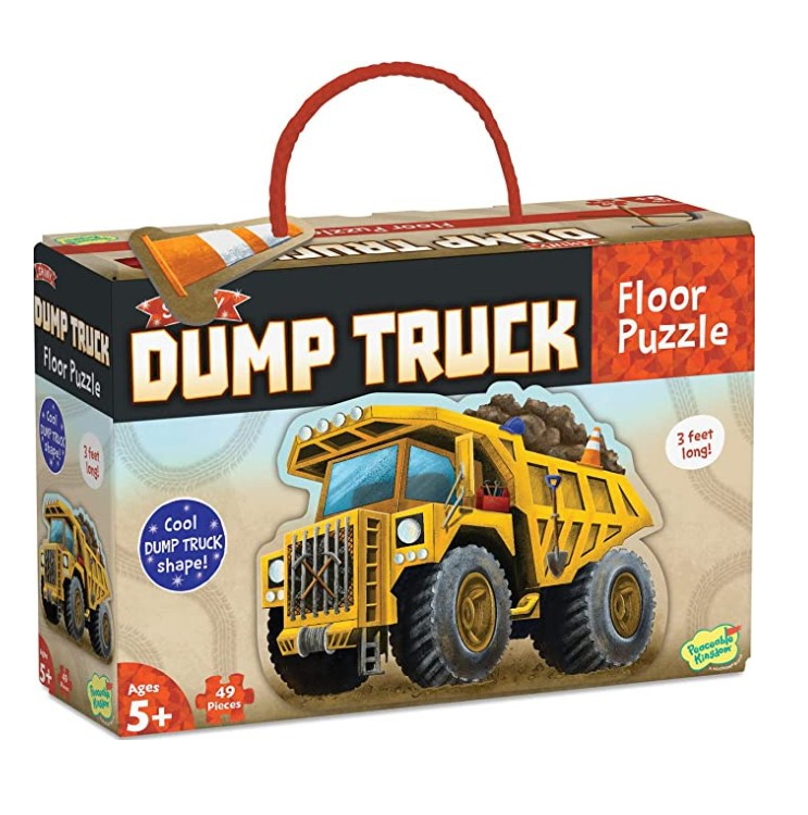 49 pc Floor Puzzle - Dump Truck
