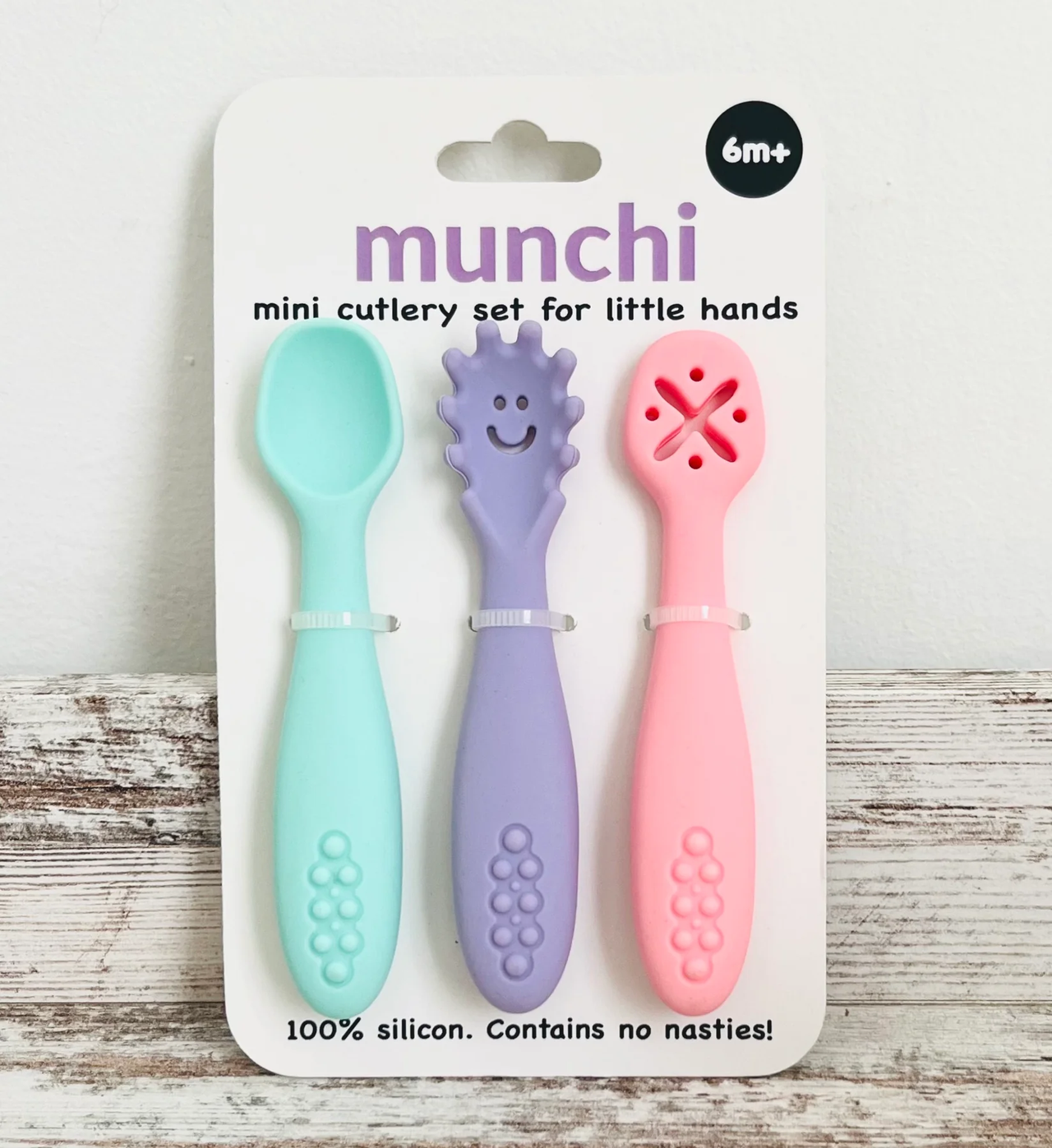 Mini Silicone Cutlery Set