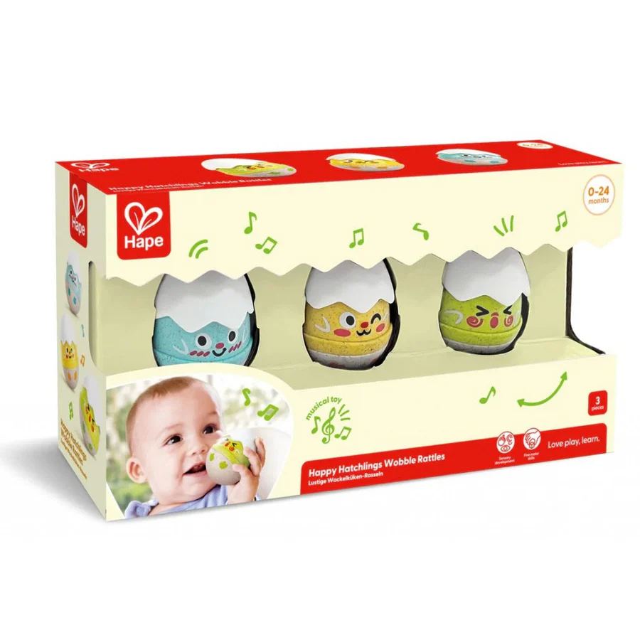 Happy Hatchlings Wobble Rattles