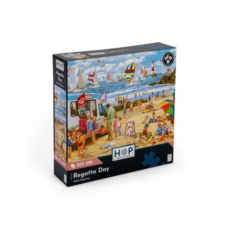 500 Big pc Puzzle - Regatta Day