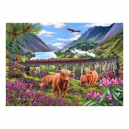 500 Big pc Puzzle - Glenfinnan Ladies