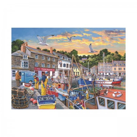 500 Big pc Puzzle - Catch of the Day