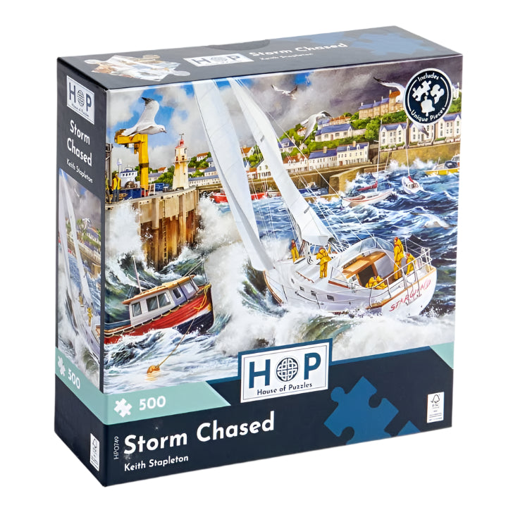 500 Big pc Puzzle - Storm Chased