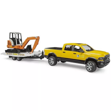 Commercial RAM 2500 Power Wagon with Mini Excavator/Trailor