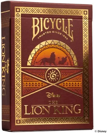 Bicycle Disney Lion King Playing Cards
