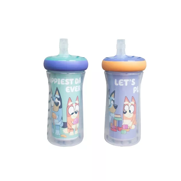 Bluey Dropguard Insulated 9oz Straw Cups