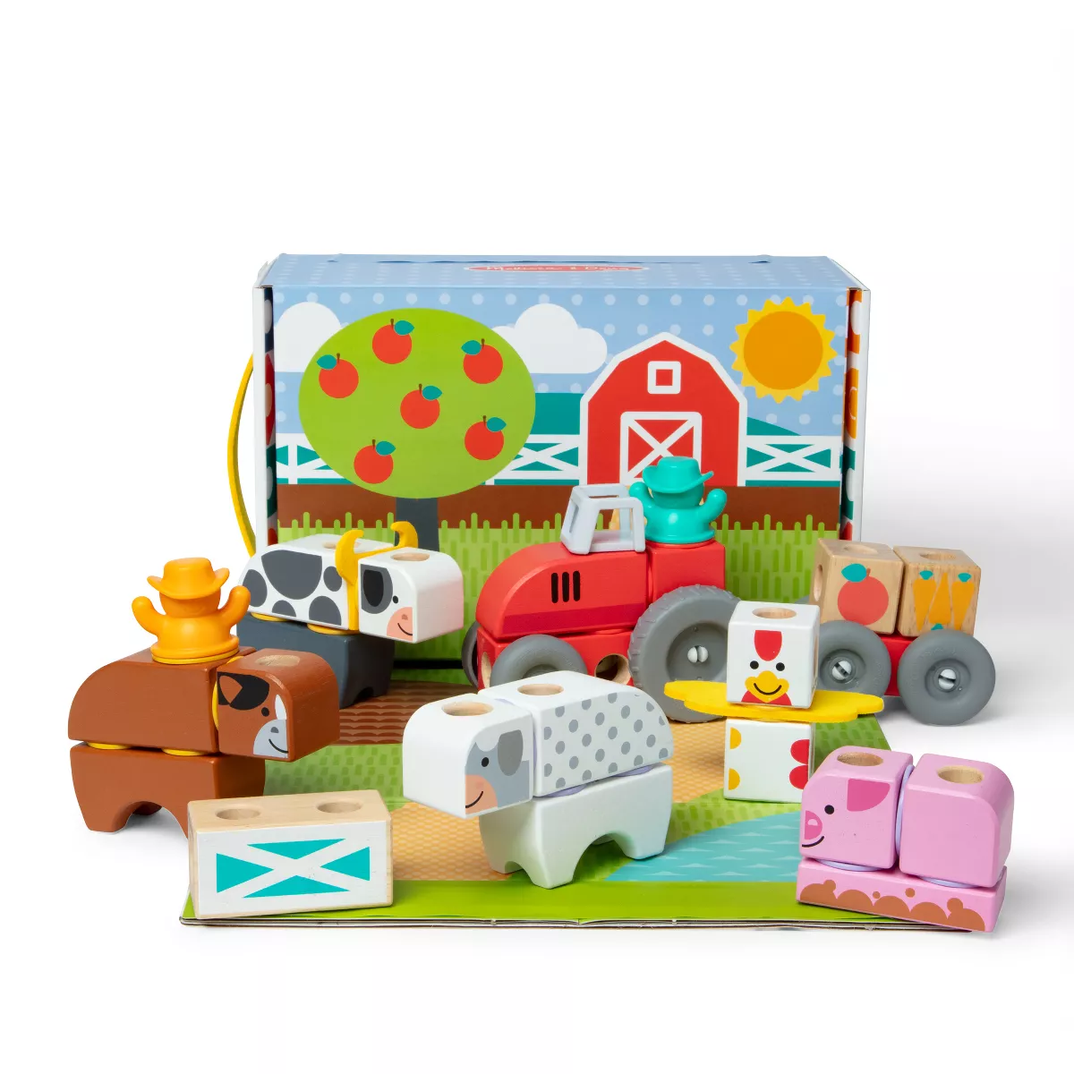 Melissa & Doug Blockables Farm