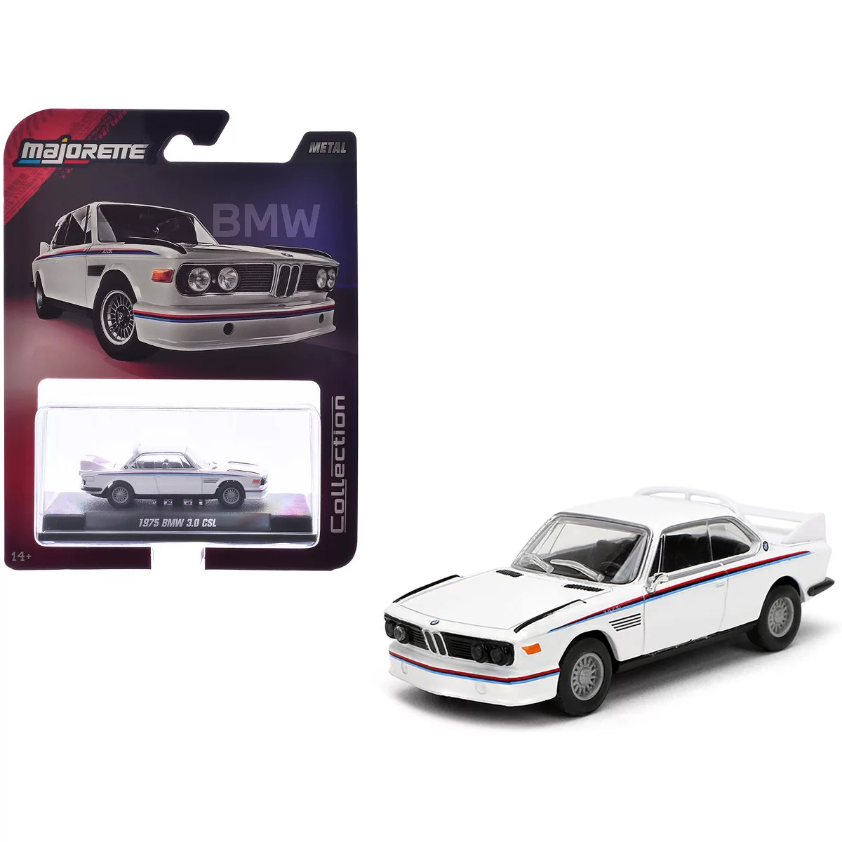BMW 3.0 CSL 1975 White H/S