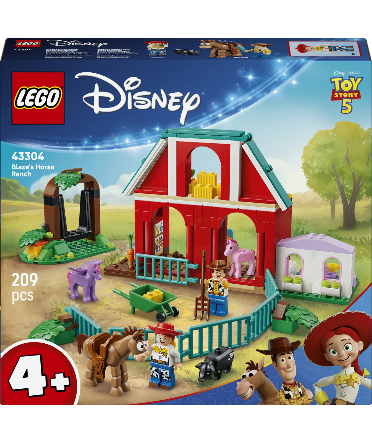 Blaze's Horse Ranch Lego 43304