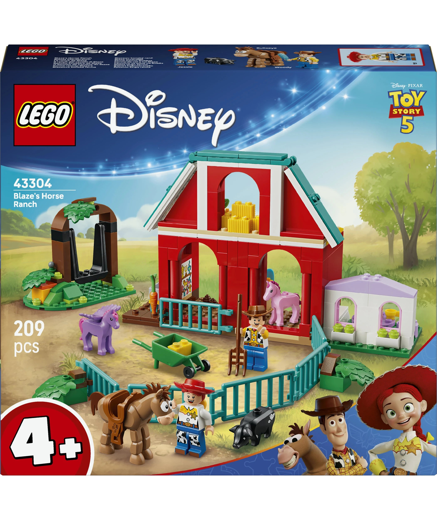 Blaze's Horse Ranch Lego 43304