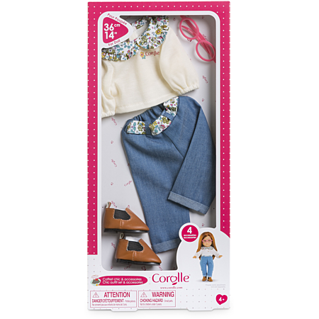 Corolle 14'' Chic outfit Set & Accessories