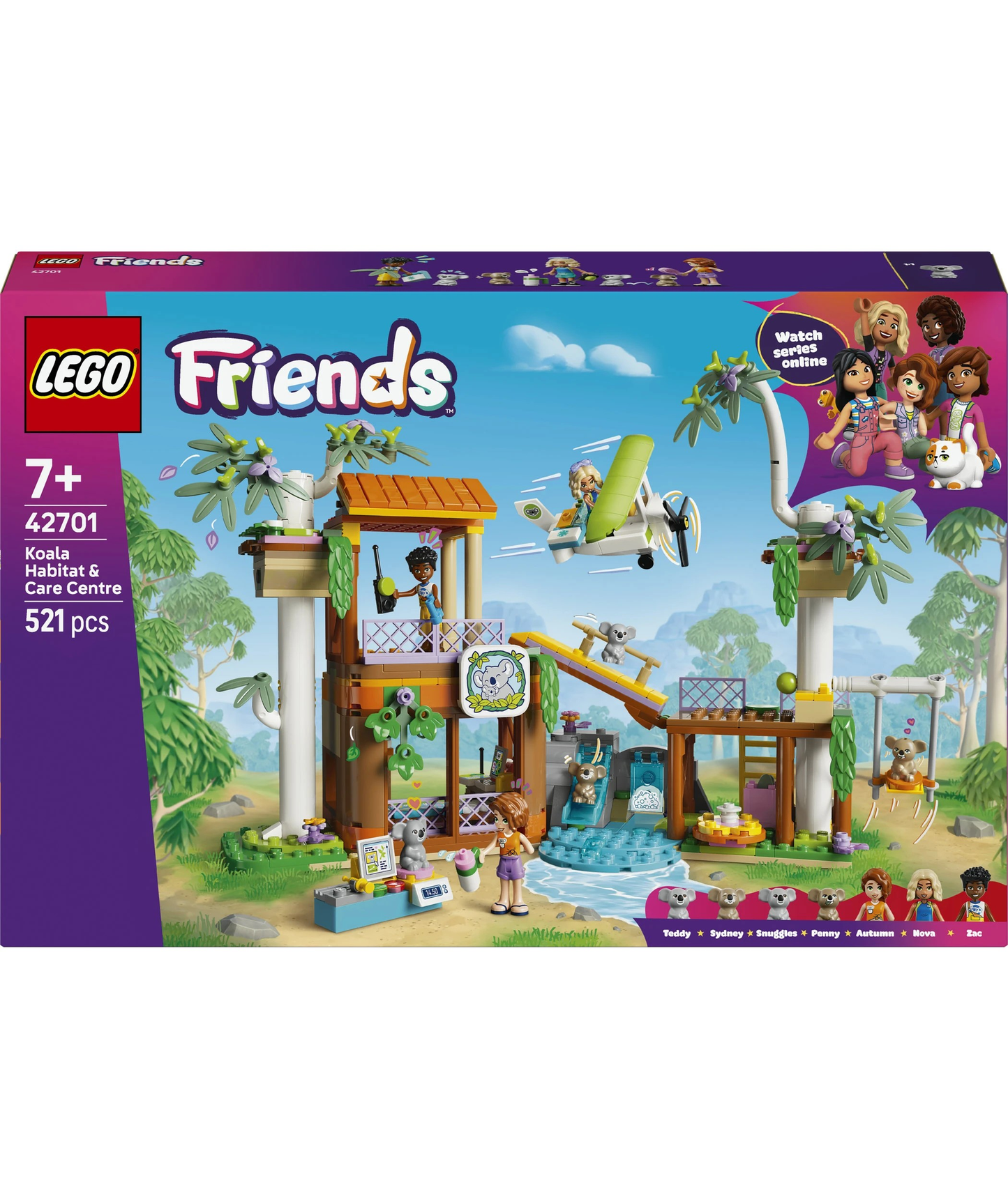 Koala Habitat & Care Center Lego 42701