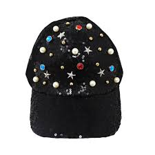 Rhinestone Fashion Cap