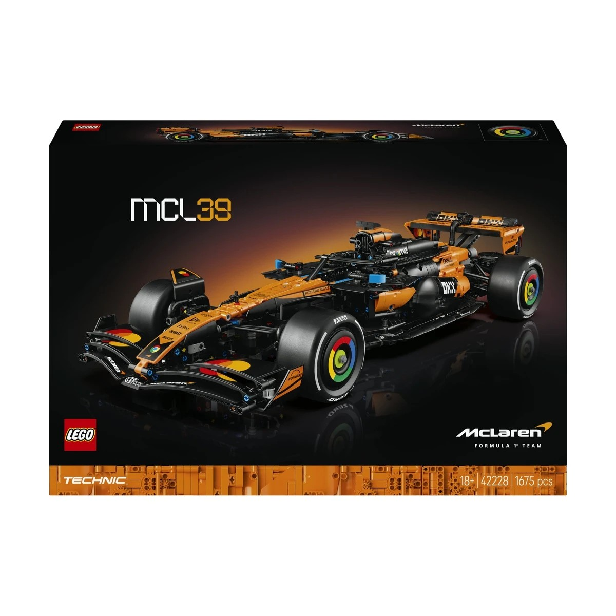 McLaren MCL39 F1® Car Lego 42228