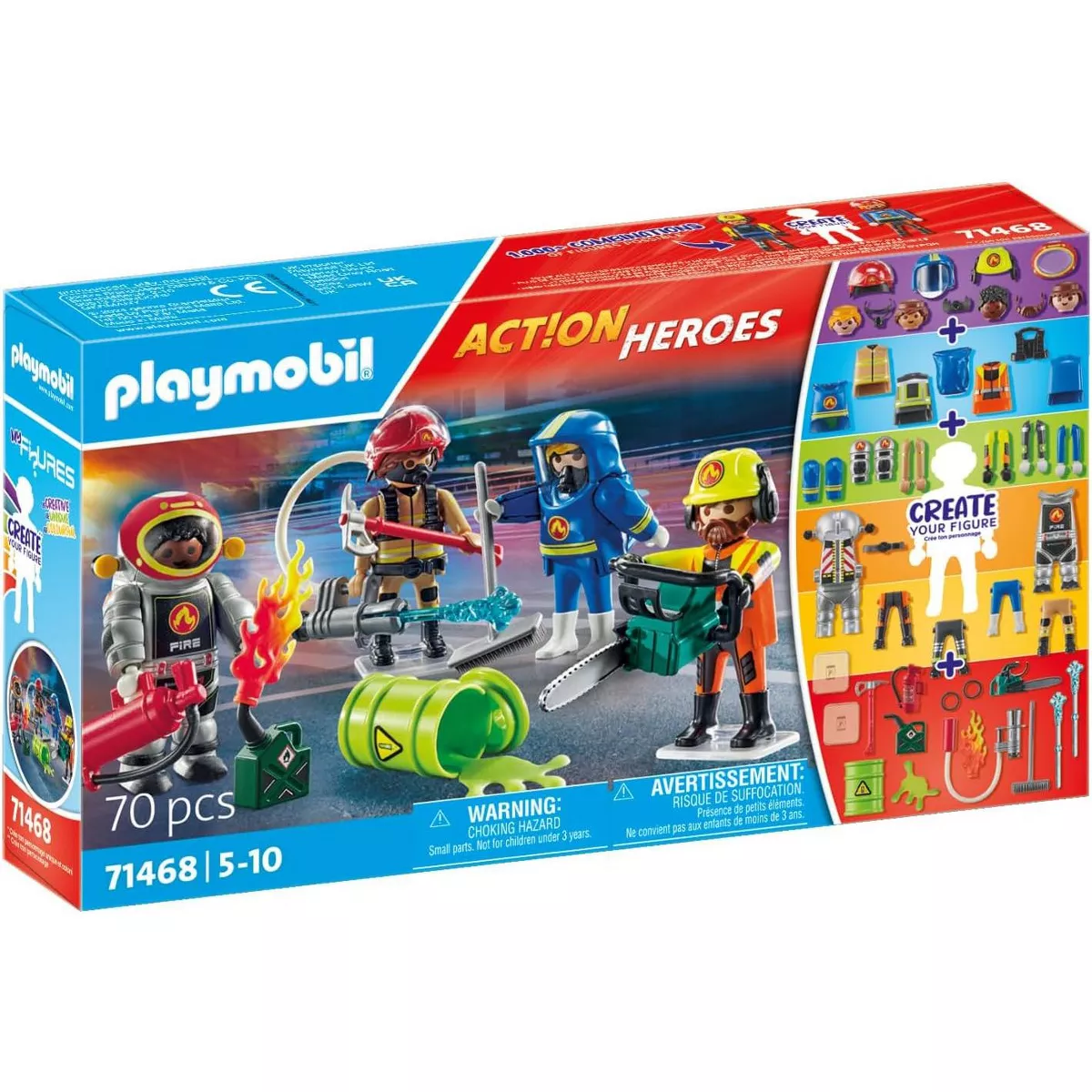 Action Heroes - My Figures Fire Brigade 71468