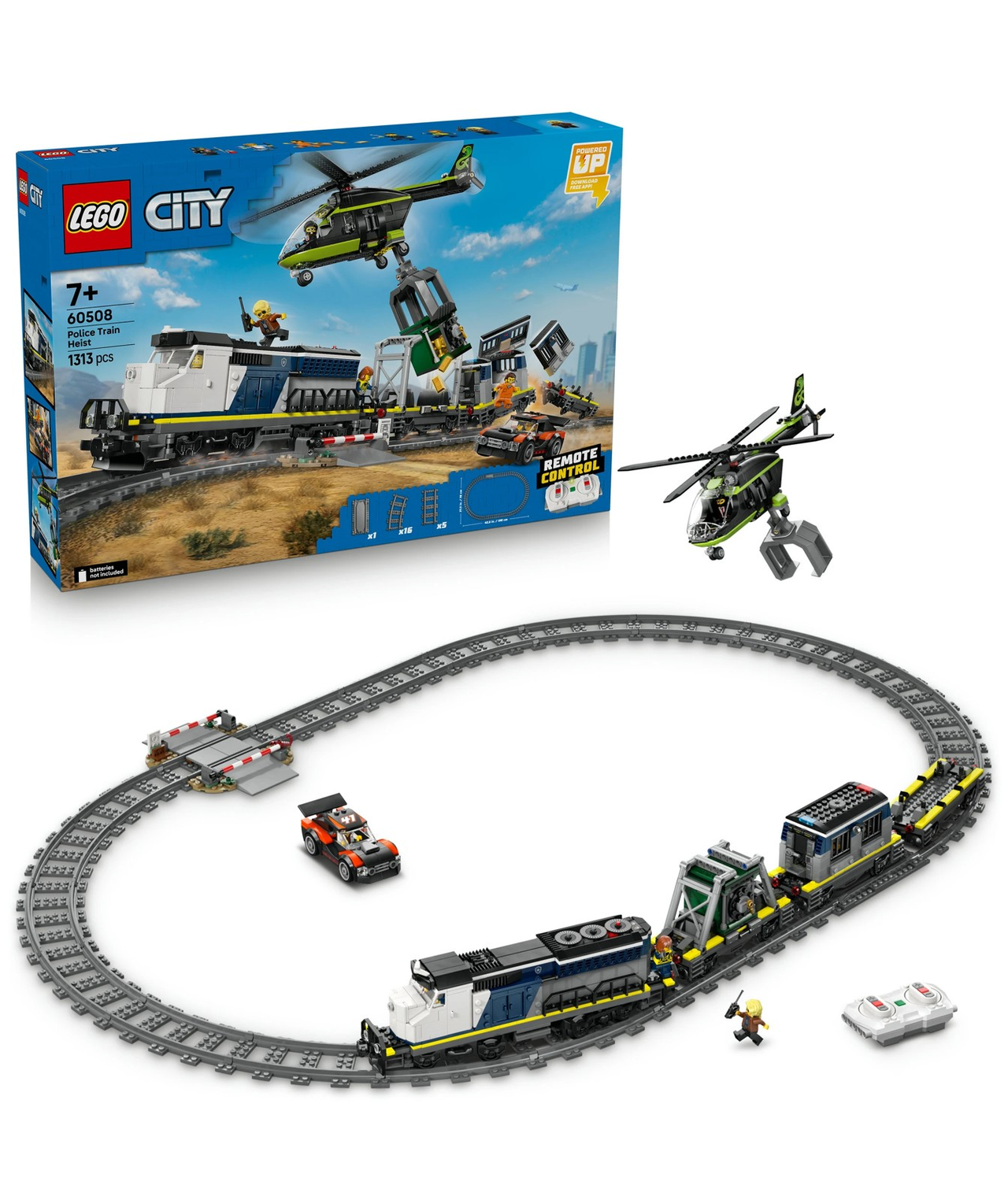 Police Train Heist Lego 60508