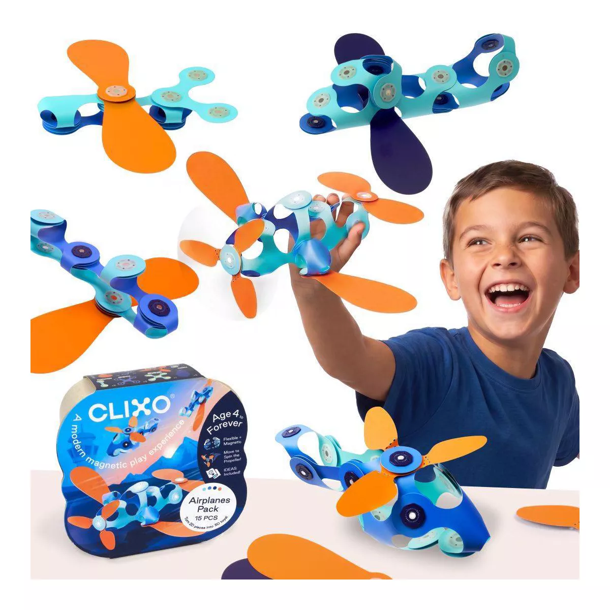 Clixo Airplanes Pack 15pc