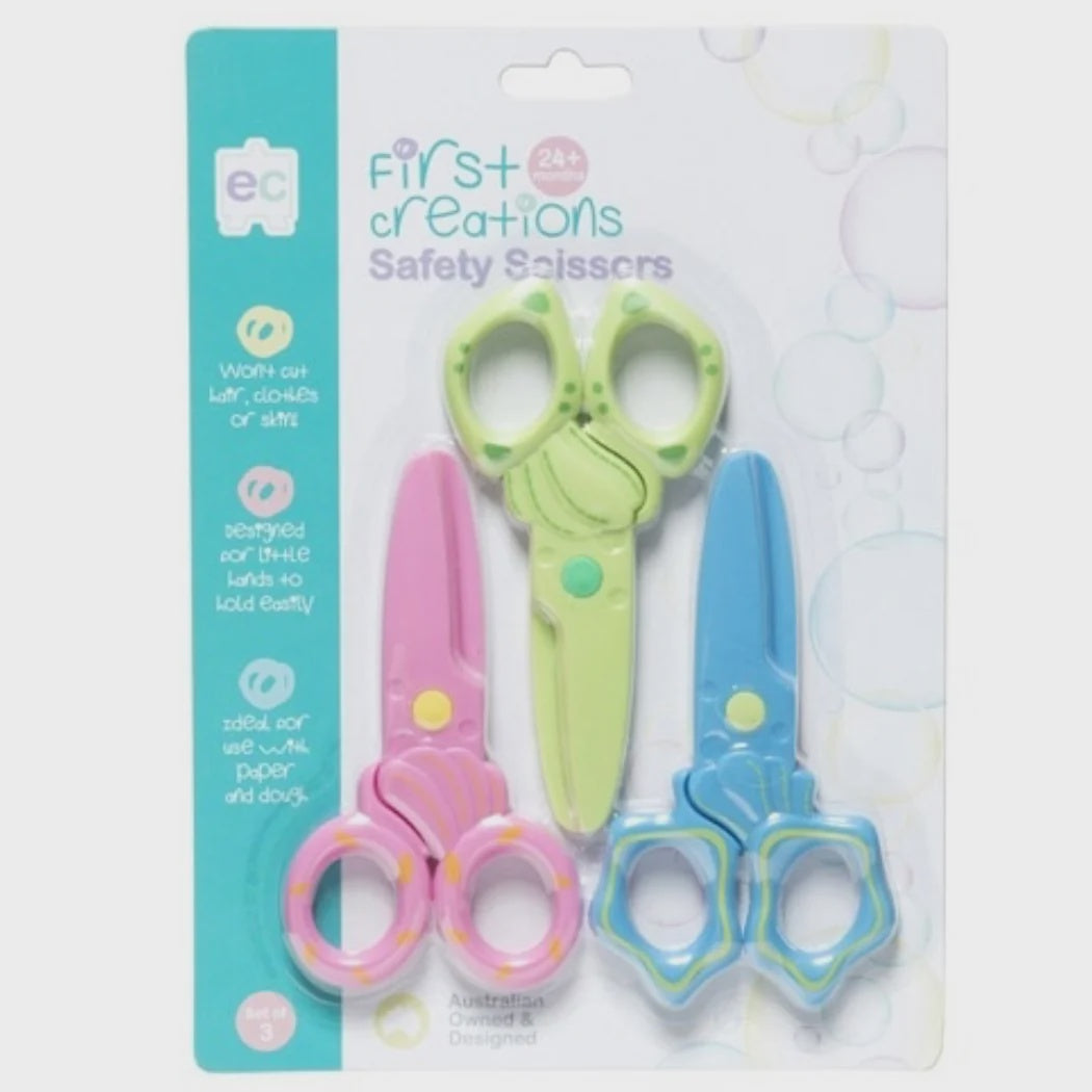 First Creations - Safety Scissors Set of 3