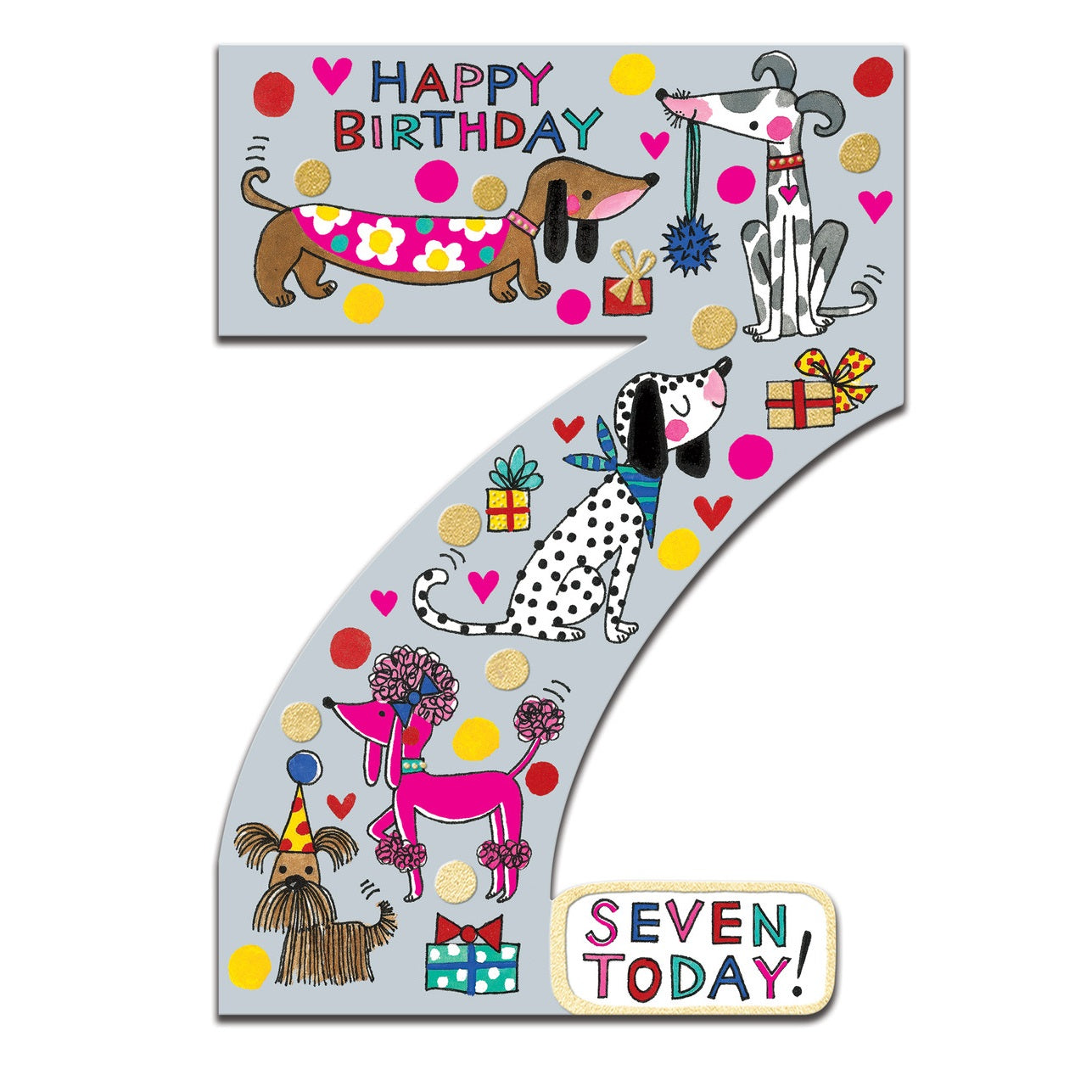 Happy Birthday Number Cards - Cookie Cutters