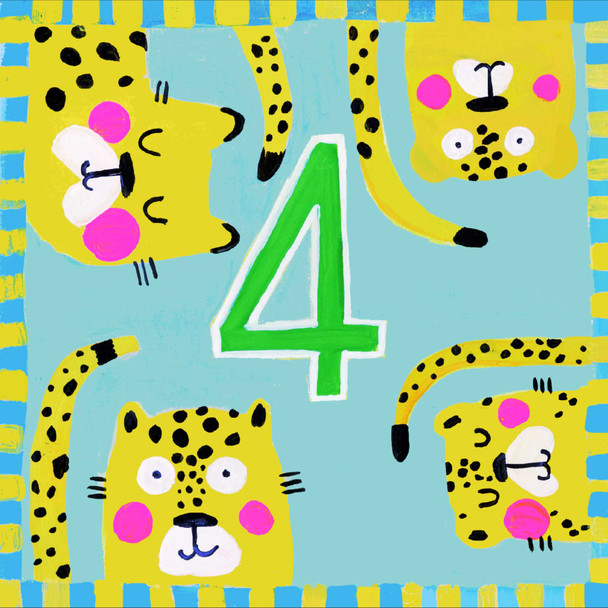 Happy 4th Birthday - Cheetahs