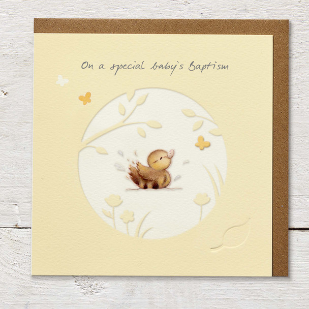 Baptism - Duckling Card