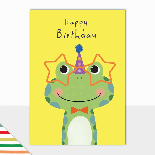 Happy Birthday - Frog Card