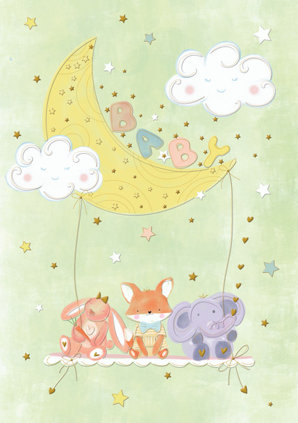 New Born/Animals on Swing