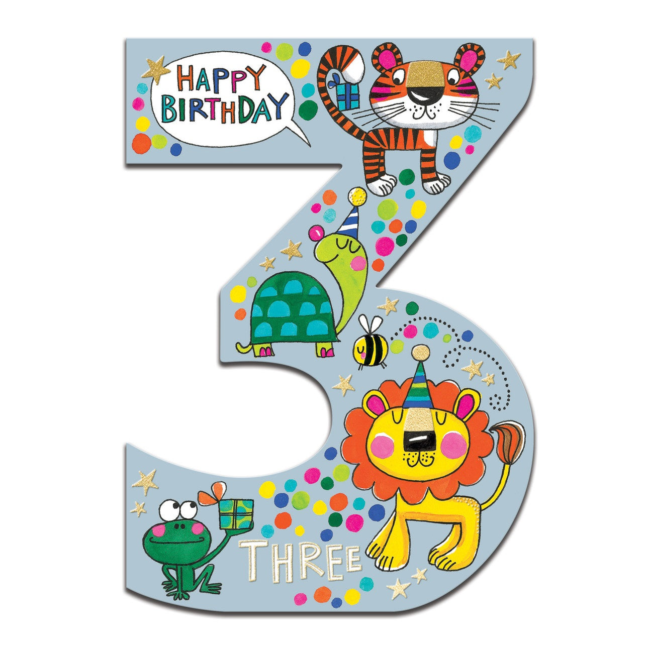 Happy Birthday Number Cards - Cookie Cutters