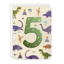 Happy Birthday/5th Dinosaurs