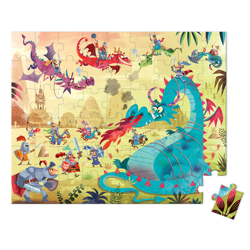 54 pc Dragon Puzzle