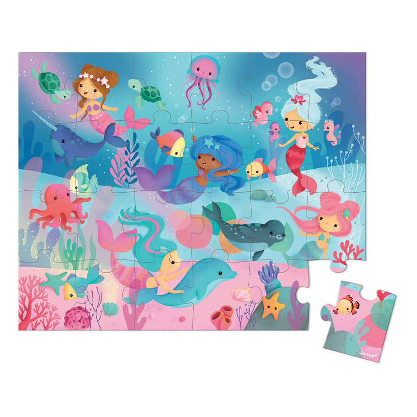 24 pc Mermaid Puzzle