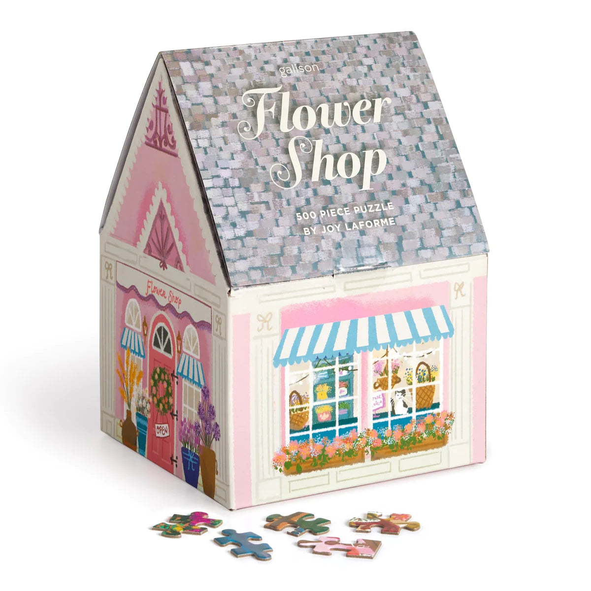 500 pc puzzle - Joy Laforme Flower Shop