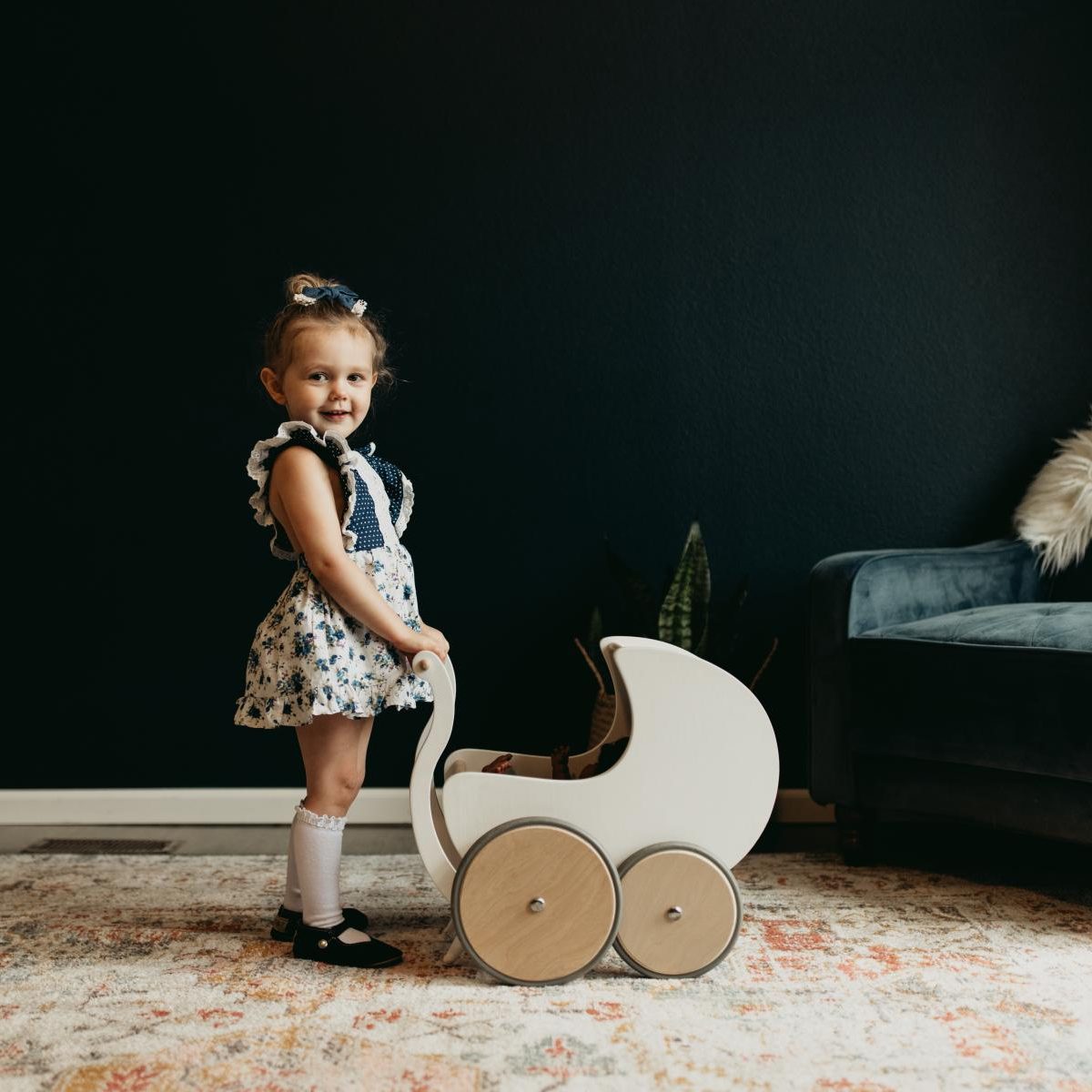 Kinderfeets Doll Walker Pram
