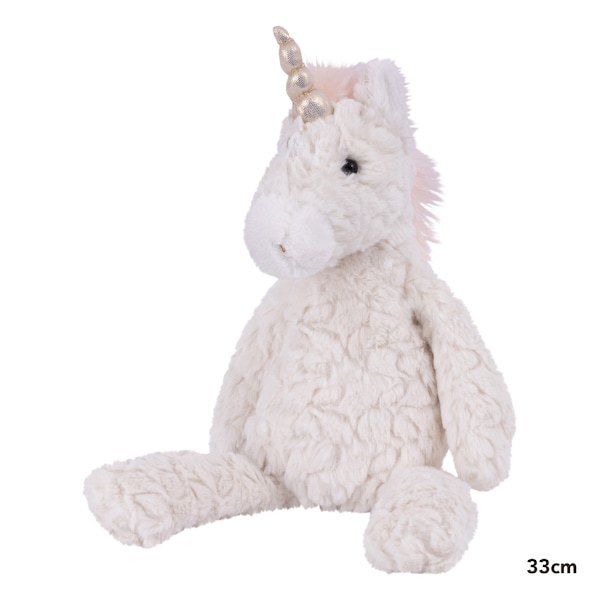 Cream Putty Unicorn- 33cm
