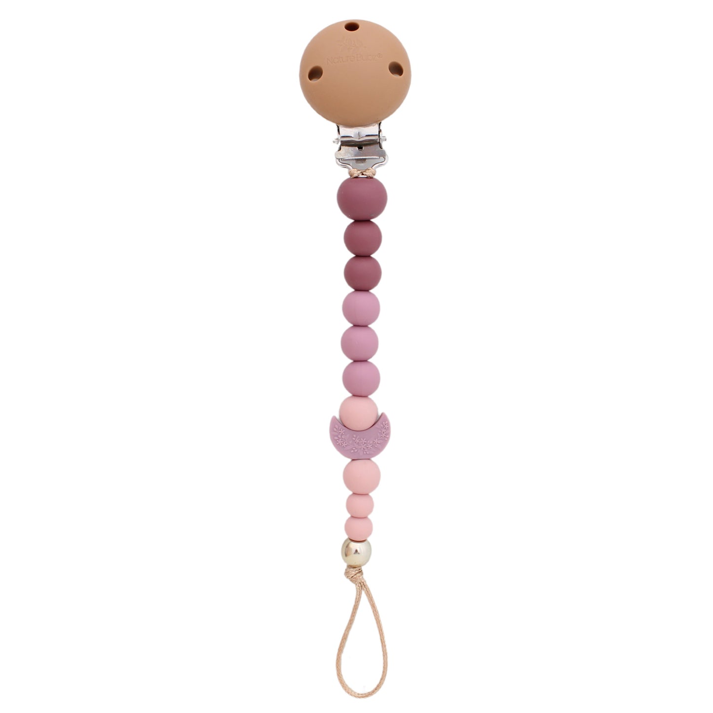 Crescent Moon Dummy Clip - assorted