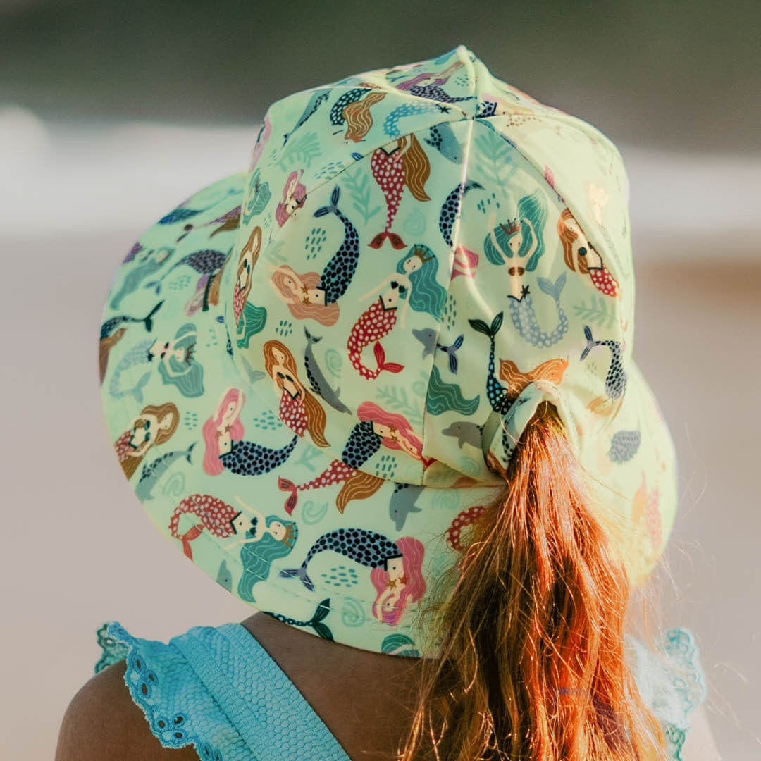 Bucket Swim Hat- Mermaid