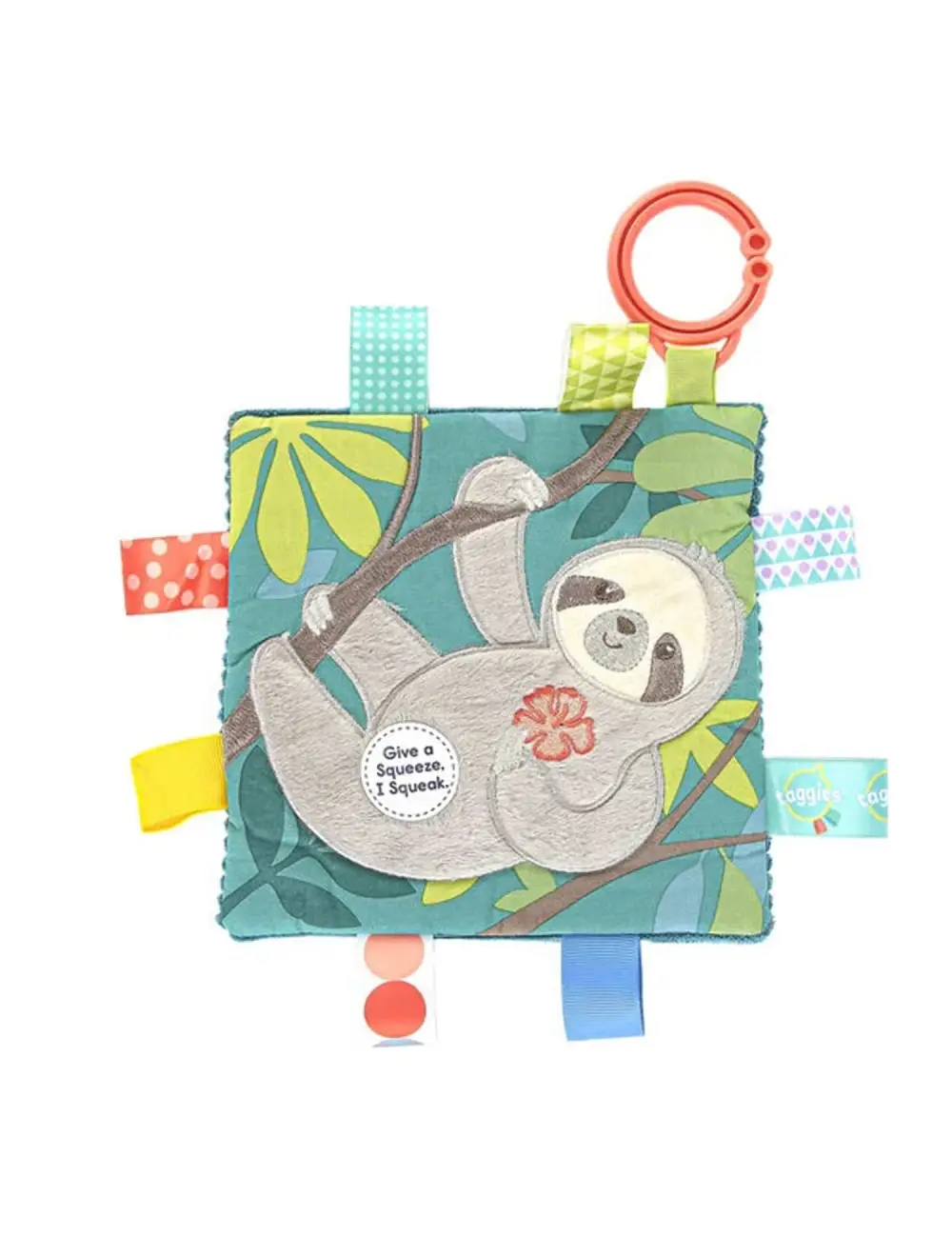 Taggies - Molasses Sloth Crinkle Me