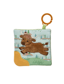 Taggies - Hetty Highland Cow Crinkle Me