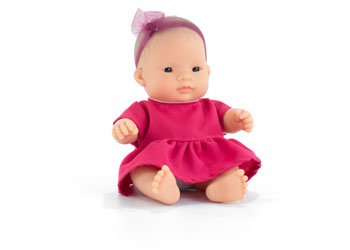 Miniland My Friends & Me - Asian Girl Baby Doll 21cm