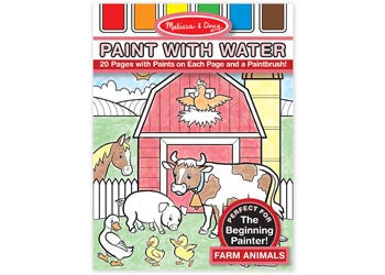 Paint With Water - Farm Animals