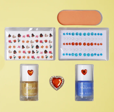 Disney Moana Bold Adventure Nail Set
