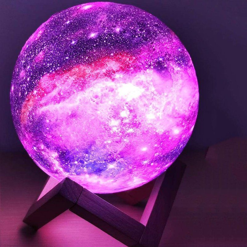 Galaxy Moon Touch Lamp