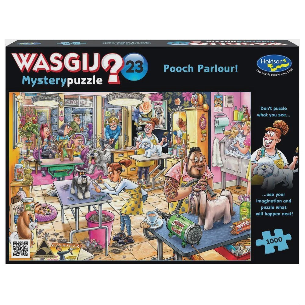 Wasgij 1000 pc Puzzle - Mystery No. 23 - Pooch Parlour