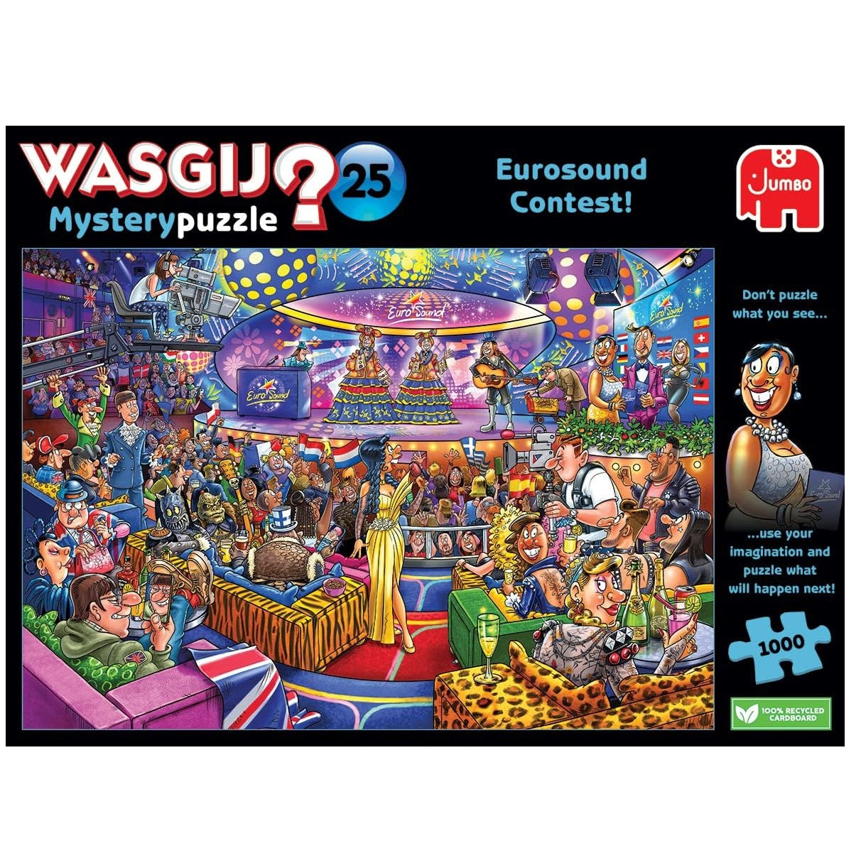 Wasgij 1000 pc Puzzle - Mystery No.25 - Eurosound Contest