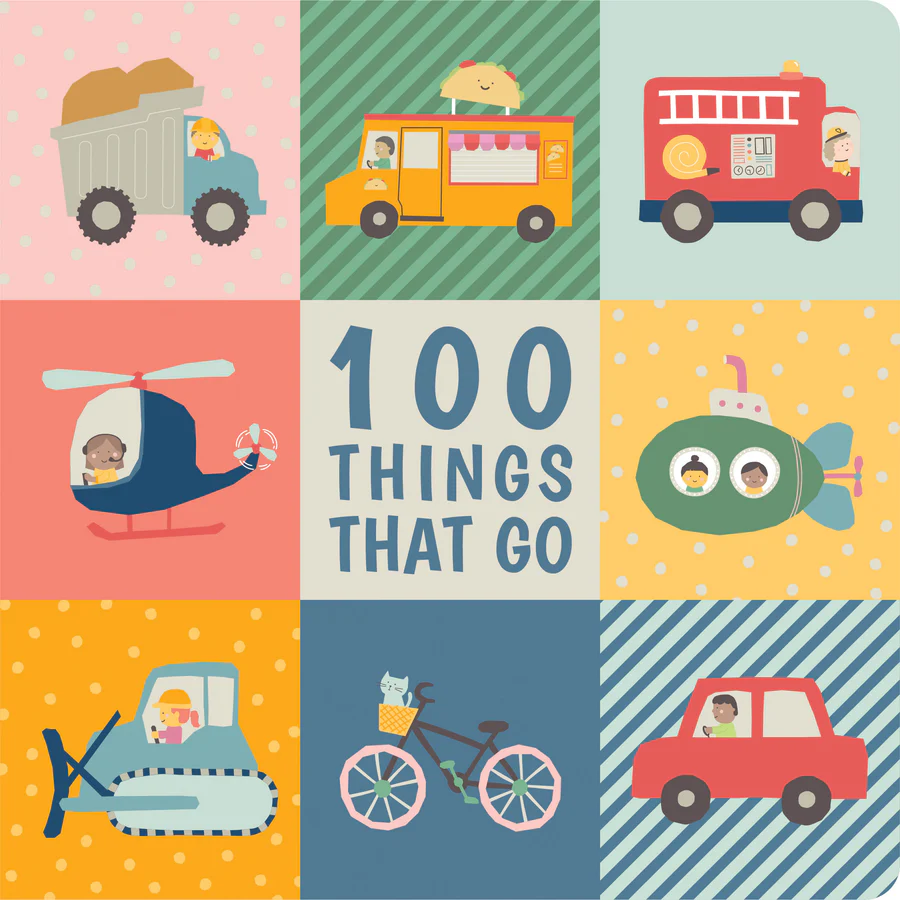 Padded Learning Book - 100 Things that Go