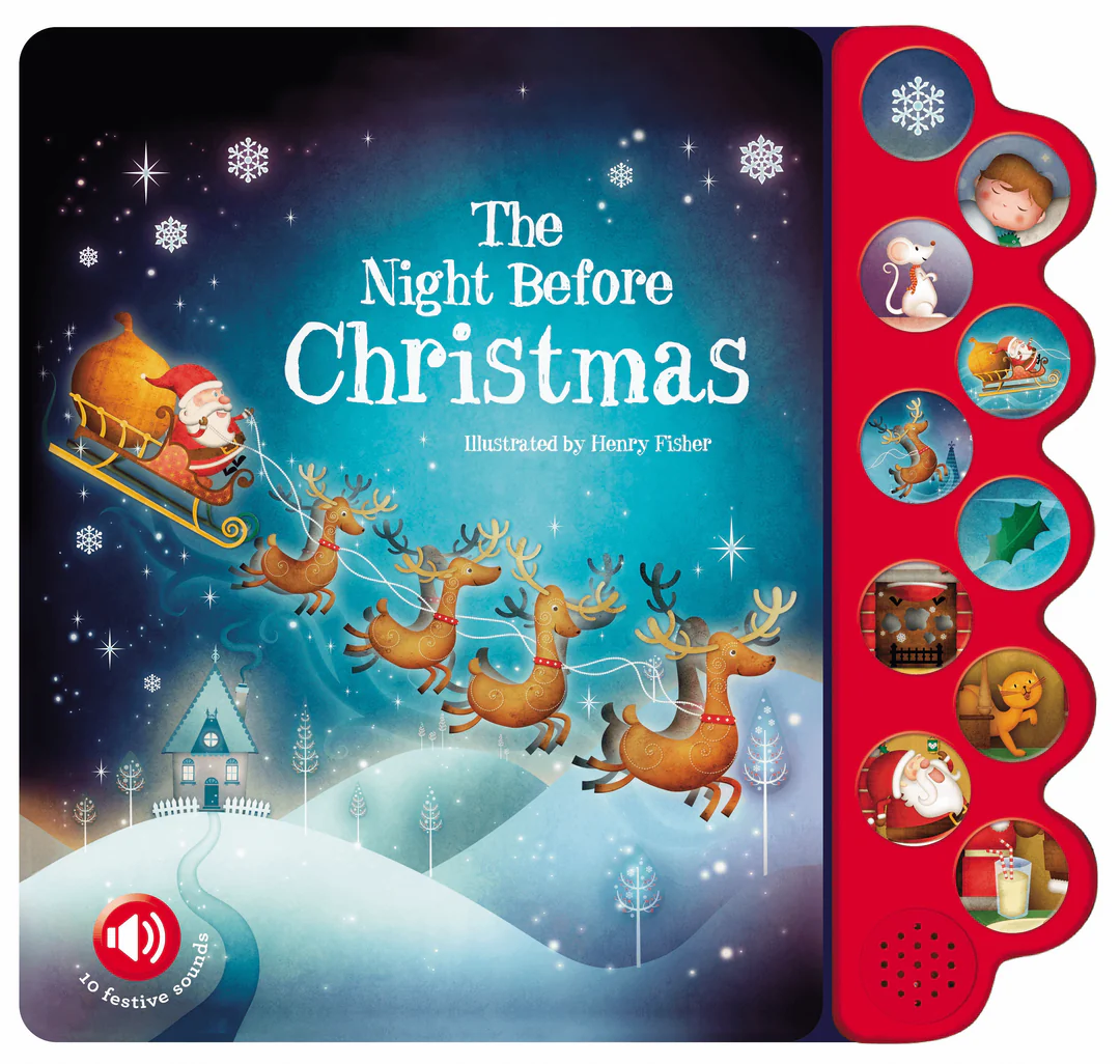 10 Button Sound Book - The Night Before Christmas