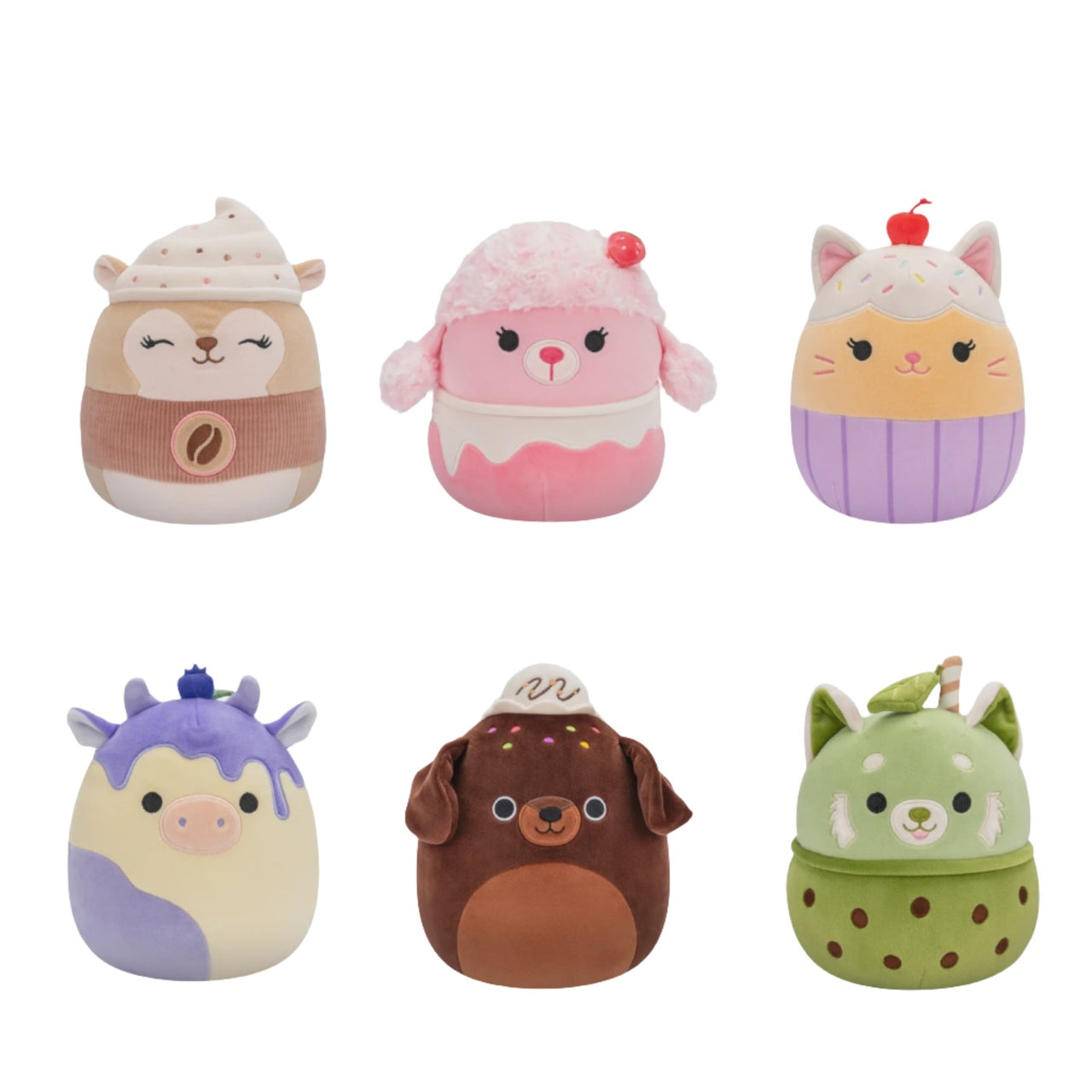 Squishmallows 7.5 inch Hybrid Sweets Assorted Plush